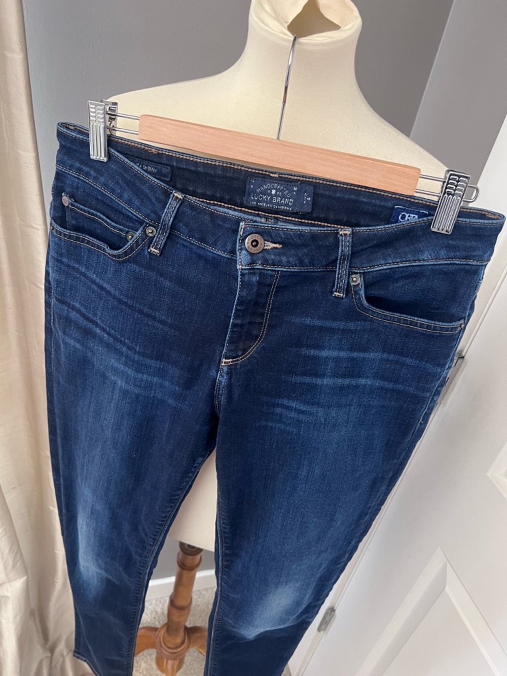 Lucky Brand Women's Indigo Skinny Jeans ankle length